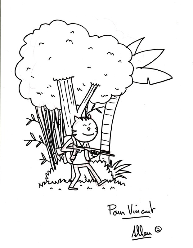 Napalm Fever par Allan Barth - Dédicace