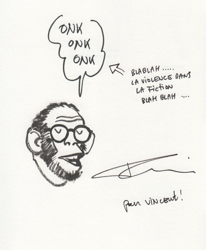 Oleg by Frederik Peeters - Sketch