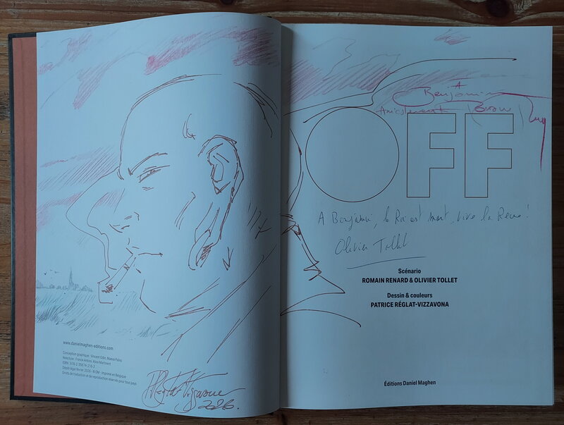 Off par Patrice Réglat-Vizzavona - Dédicace