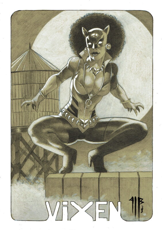 En vente - Vixen par Philippe Bringel - Illustration originale