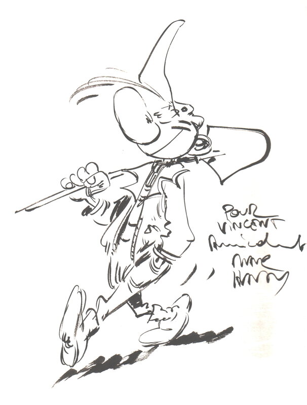 Pierre Tombal by Marc Hardy - Sketch