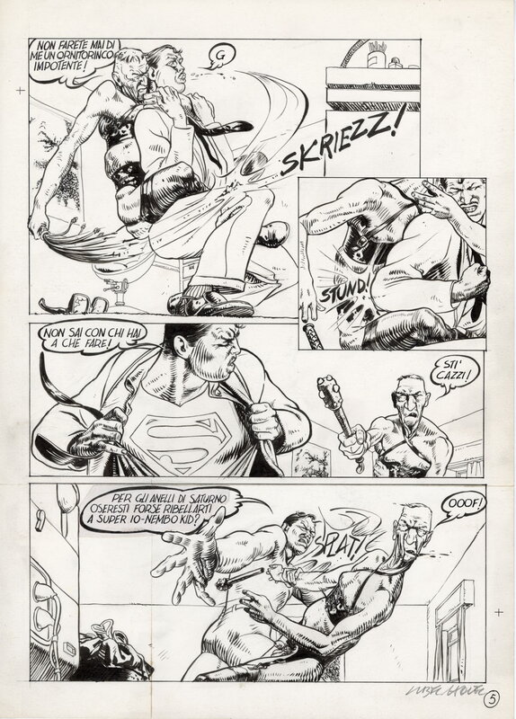 En vente - Liberatore, Planche originale 5 de Vidéo clips - Planche originale