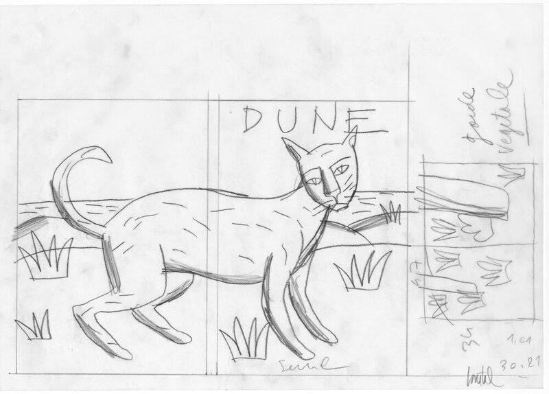 For sale - Loustal, Avant le noir – Dessin 427 - Original Illustration