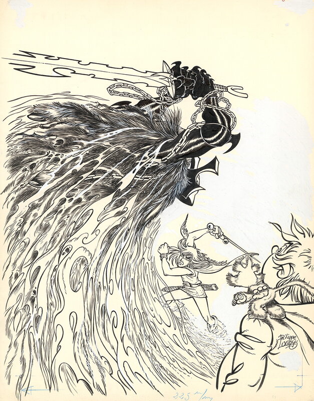 Philippe Luguy, 07.00 Guerriers de l'enfer - Comic Strip