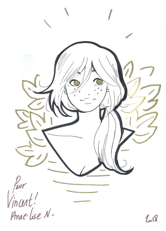 Premieres vendanges par Anne-Lise Nalin - Dédicace