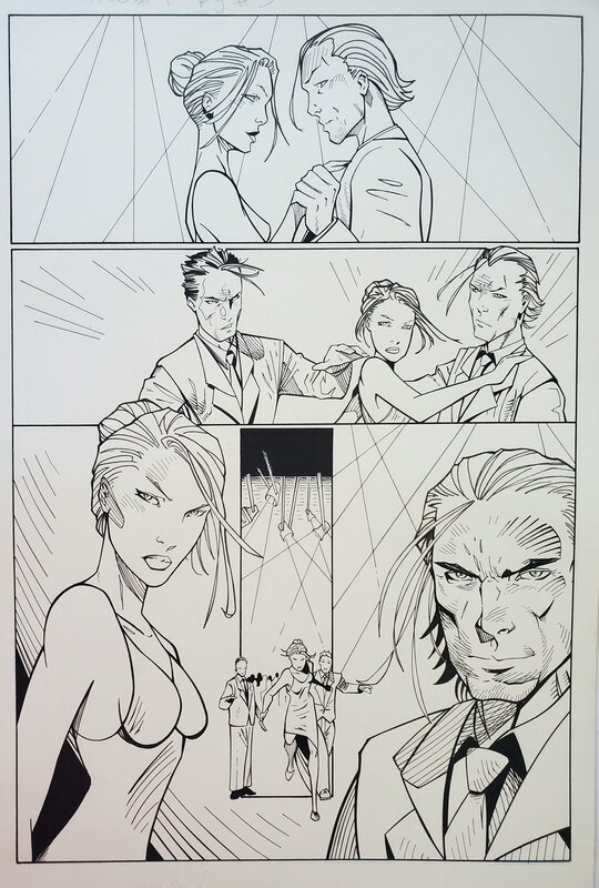 planche originale inconnue - Comic Strip