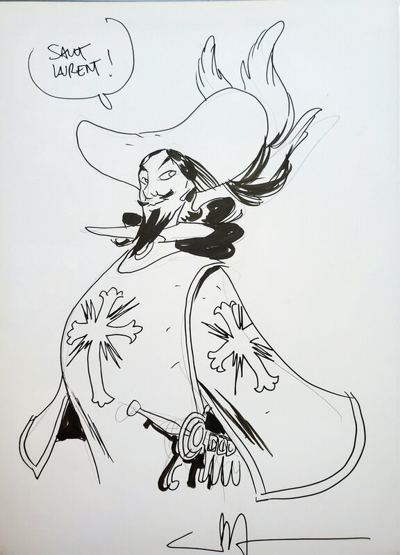 Rubén, LES TROIS MOUSQUETAIRES    T3 - Sketch