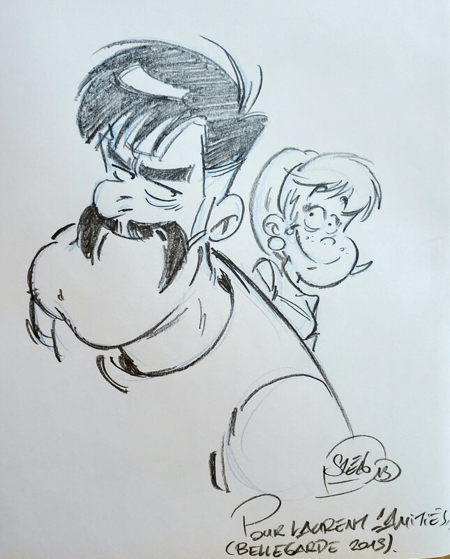 Stédo, LES POMPIERS    T9 FEU A VOLONTE ! - Dédicace