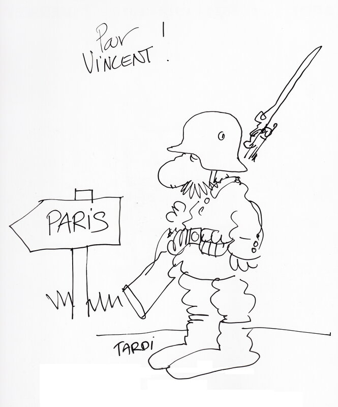 Putain de guerre by Jacques Tardi - Sketch