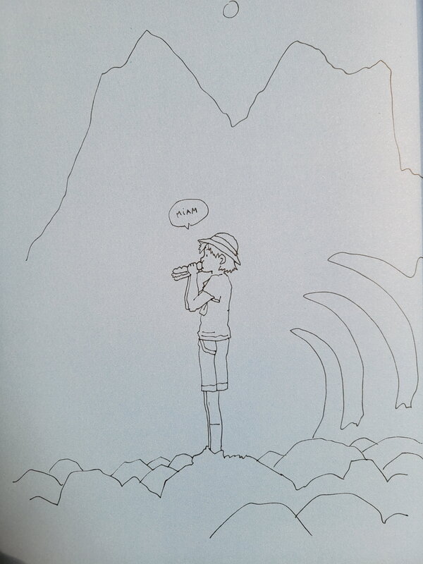 Terre ou lune by Jade Khoo - Sketch