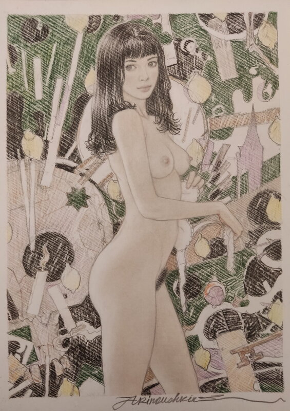 Wednesday par Andréi Arinouchkine - Illustration originale