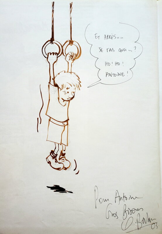 Olivier Berlion, LE CADET DES SOUPETARD    T1 LA LOUCHE - Dédicace