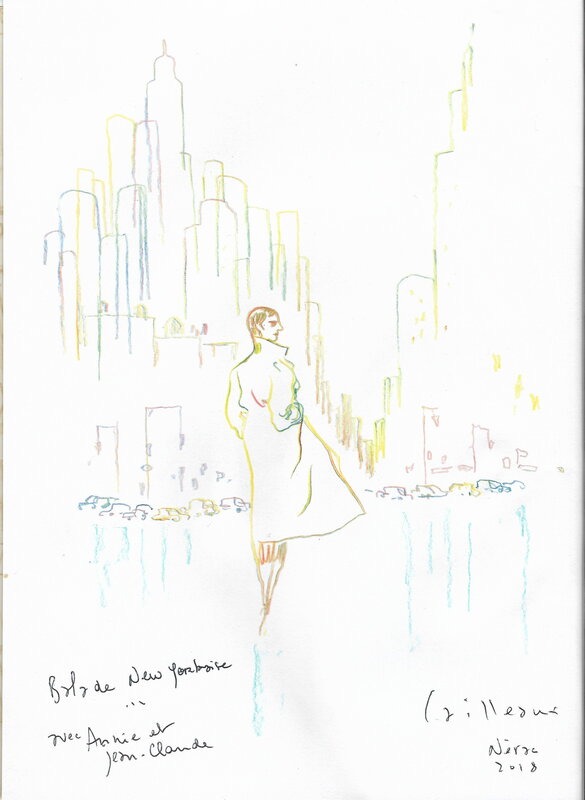 Gramercy park by Christian Cailleaux, Thimotée De Fombelle - Sketch