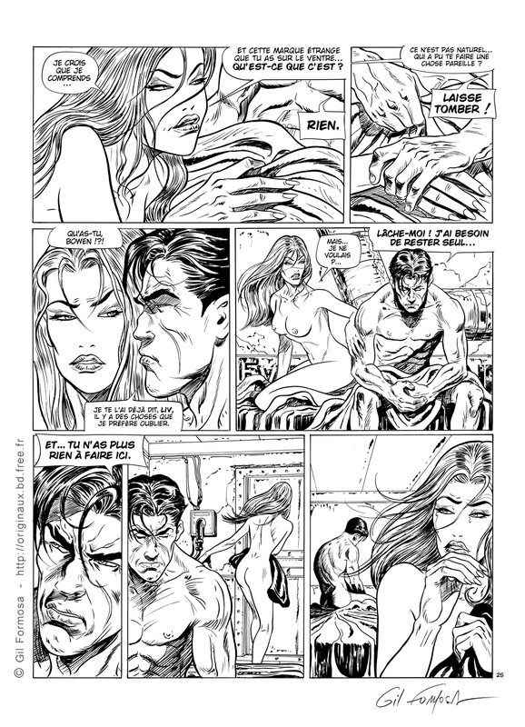Bowen T1 P25 par Gil Formosa - Planche originale