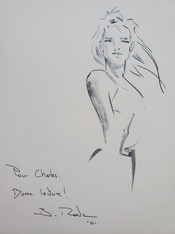 Benoît Roels, BLEU LEZARD   T1 MORTELLES RETROUVAILLES - Dédicace