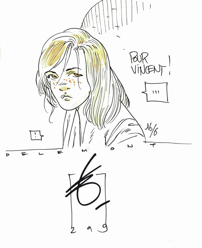 Sara Lone by Érik Arnoux - Sketch