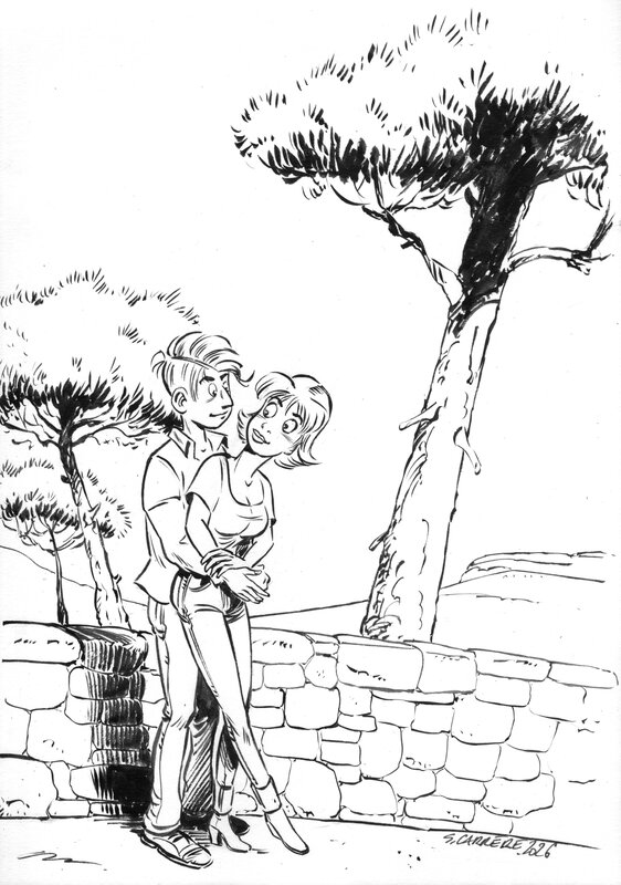 For sale - Léo et Marlène by Serge Carrère - Comic Strip