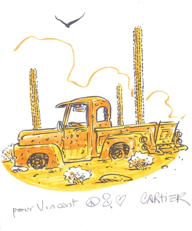 Route 78 par Éric Cartier - Dédicace