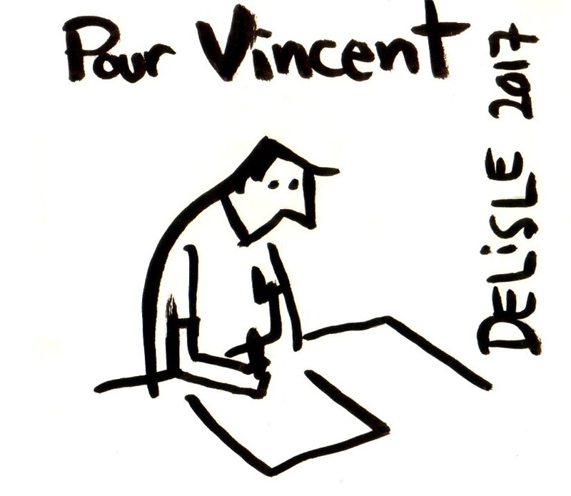 Réflexion par Guy Delisle - Dédicace