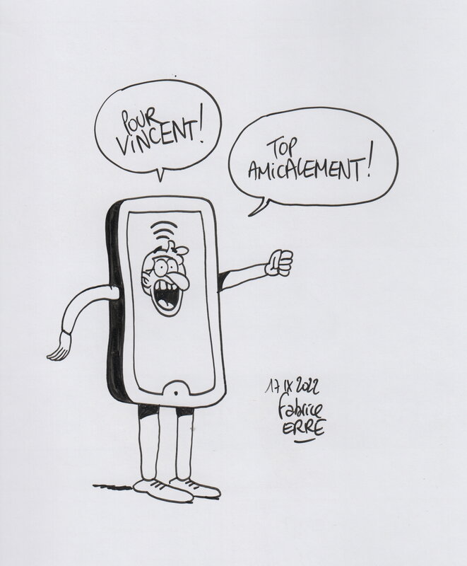 Réseau boulot dodo par Fabrice Erre - Dédicace