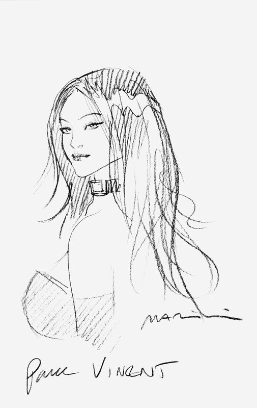 Rapaces by Enrico Marini - Sketch