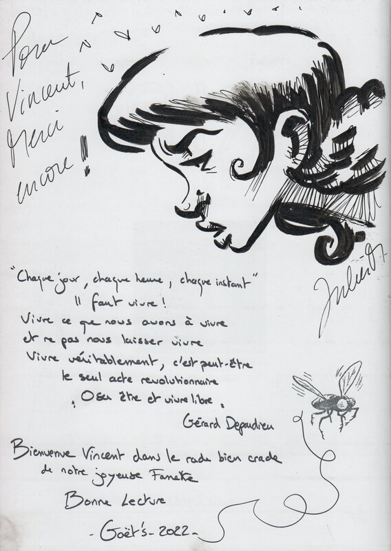 Rip par Julien Monier, Gaet's - Dédicace
