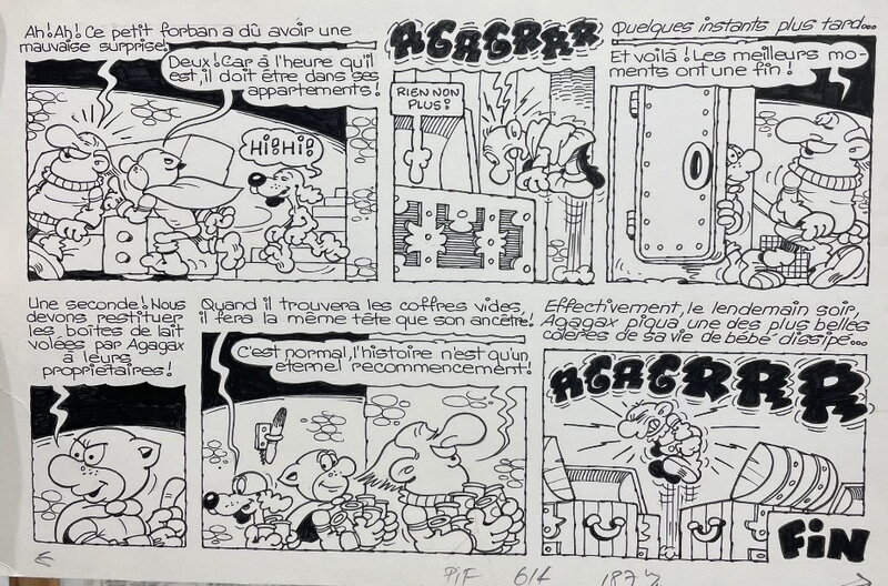 For sale - Supermatou by Jean-Claude Poirier - Comic Strip