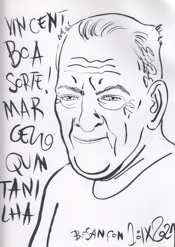 Marcello Quintanilha, Sept balles pour Oxford - Dédicace