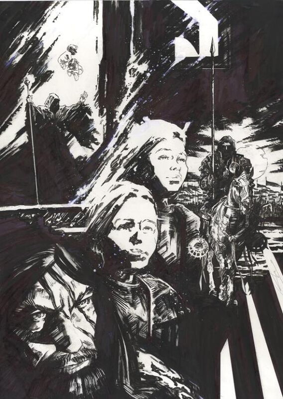 For sale - Totendom by Robin Recht - Original Illustration