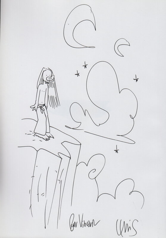 Ralph Azham by Lewis Trondheim - Sketch