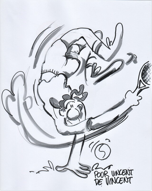 Rodger par Vincent Di Silvestro - Dédicace