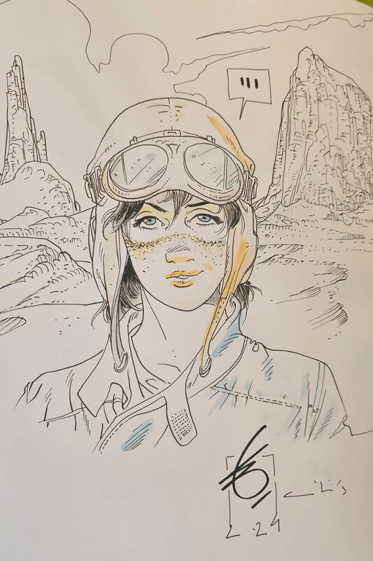 Érik Arnoux, Sigi T1 (Edition Noir & Blanc) - Œuvre originale