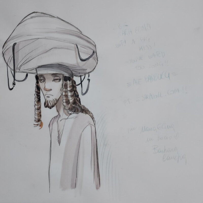 Sky-Doll T1 EO by Alessandro Barbucci, Barbara Canepa - Sketch