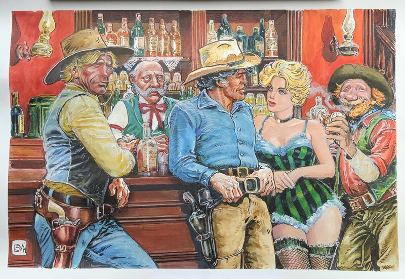 Blueberry by Osman Hajdarevic - Original Illustration