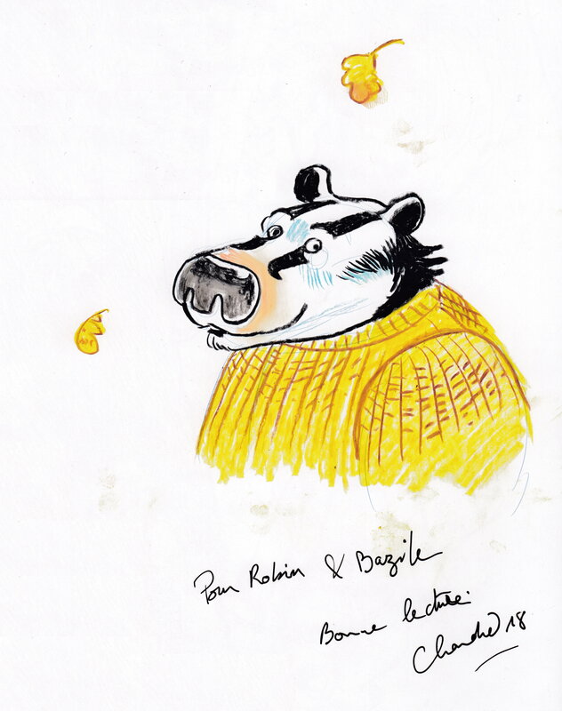 Severin Blaireau by Chandre - Sketch