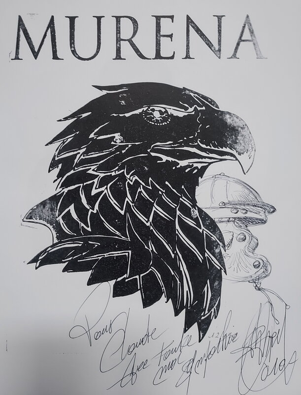 Murena T8 EO by Philippe Delaby - Sketch