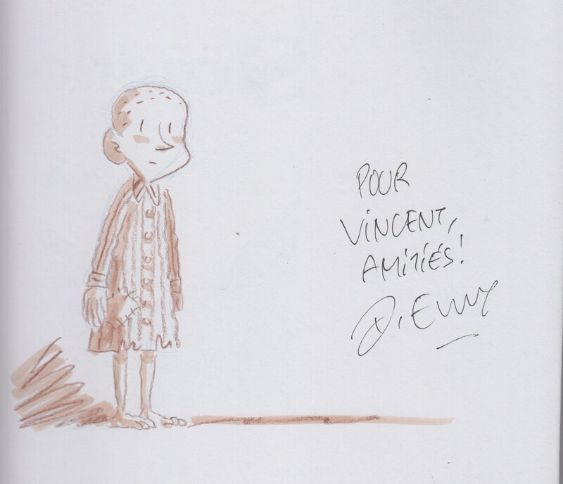 Simone par David Evrard - Dédicace