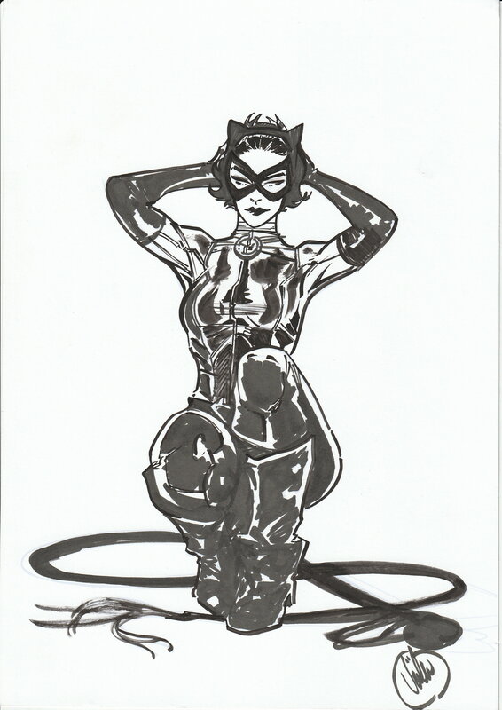 Catwoman by Joelle jones - Original Illustration
