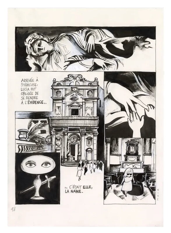 Madones et putains par Nine Antico - Planche originale