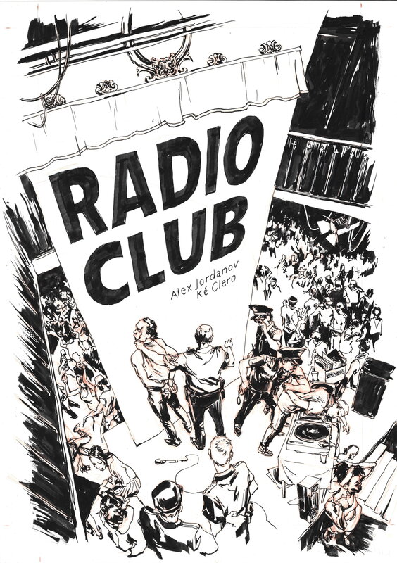 En vente - Ké Clero, Radio Club - Couverture originale - Couverture originale