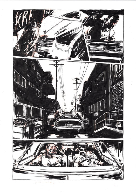 En vente - Ké Clero, Radio Club - Planche originale 96 - Planche originale