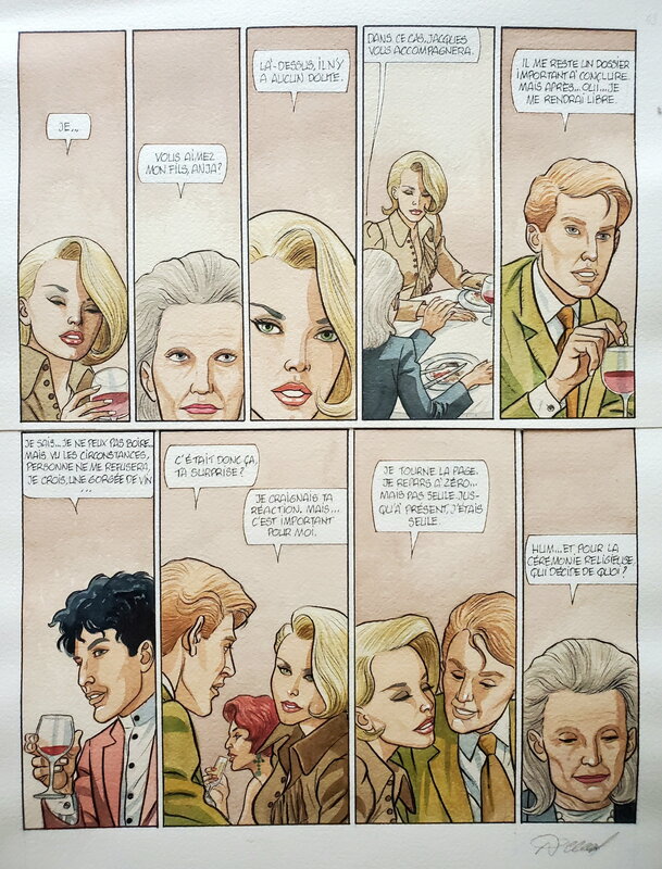 Renaud, VENUS H.   T1 ANJA  couleur directe - Comic Strip