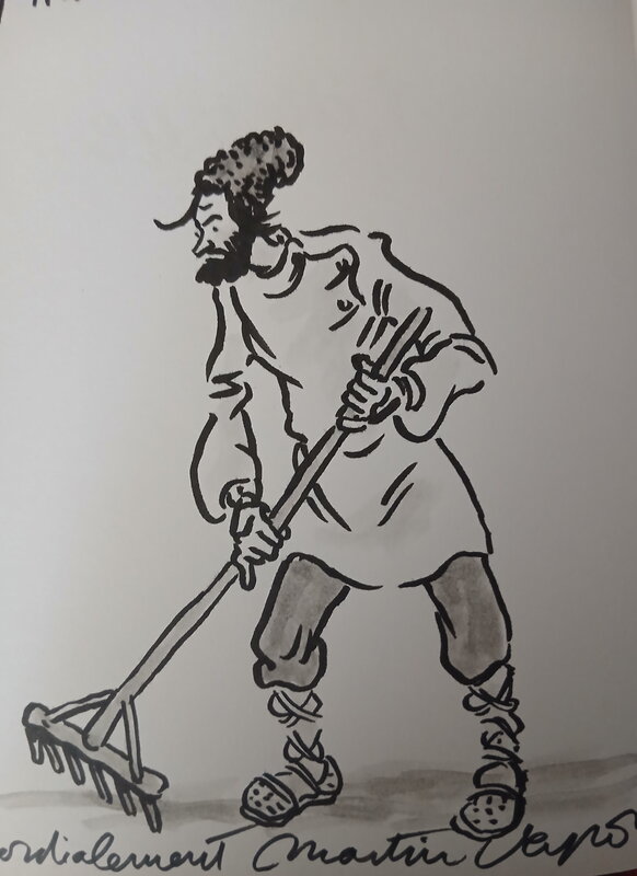 Martin Veyron, Ce qu'il faut de terre à l'homme - Sketch