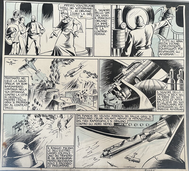 1937, Vittorio Cossio - Comic Strip