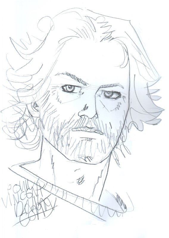 Stephane Clement par Daniel Ceppi - Dédicace