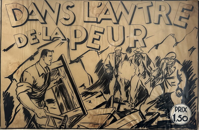 Carlo Cossio, 1940, Dans l'antre de la peur - Couverture originale