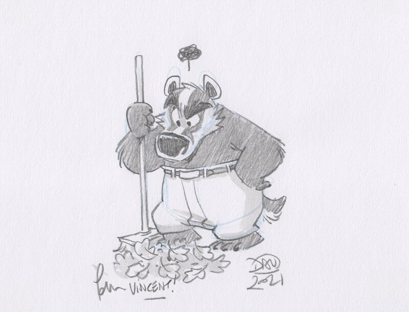 Sous les arbres by Dav - Sketch