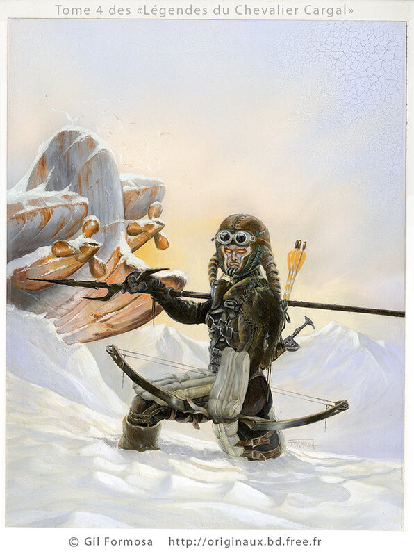 Gil Formosa, CARGAL Couverture tome 4 - Couverture originale