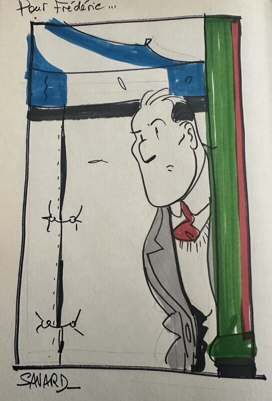 Didier Savard, 1985, Le voleur d'oreilles, Dick Herisson - Dédicace