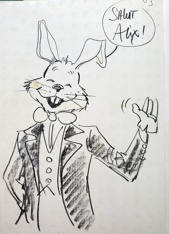 Philippe Sternis, Patrick Cothias, SNARK SAGA   T2 LE LAPIN BLANC - Dédicace